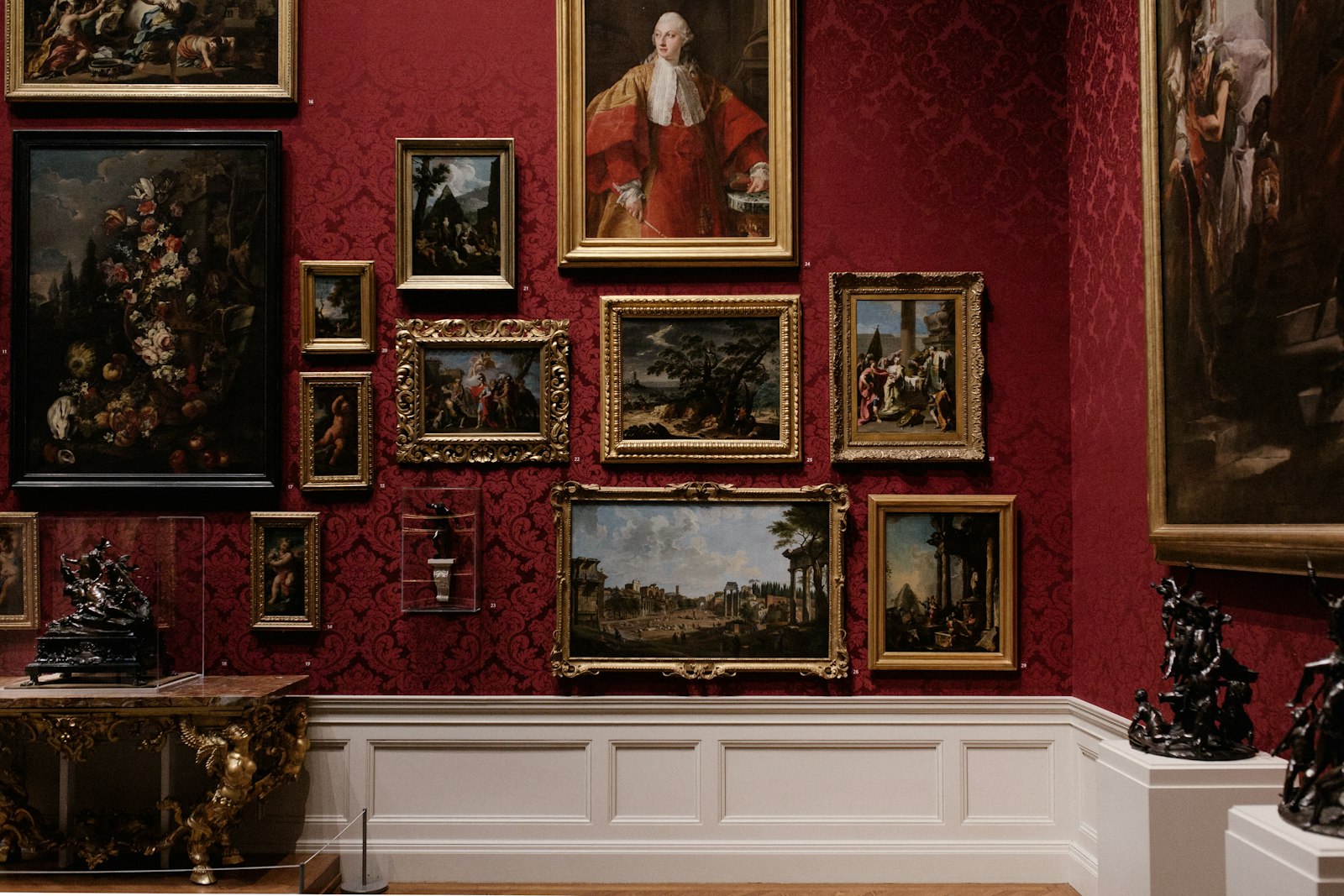 Gallery interior for Met Museum exhibitions and events